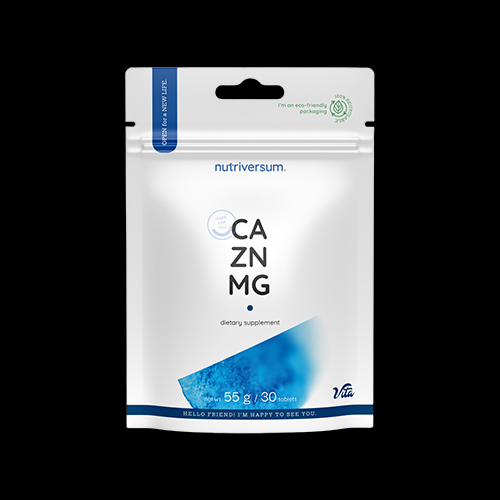 Nutriversum Ca/Zn/MG | Calcium Magnesium Zinc Formula