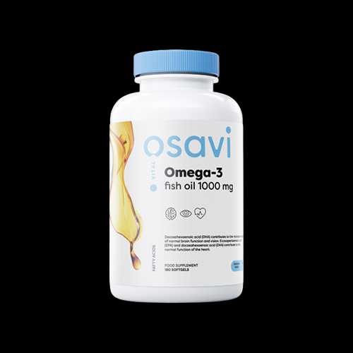 Osavi Omega 3 Fish Oil 1000 mg - Lemon Flavor