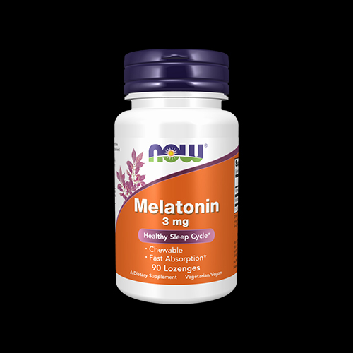 NOW Foods Melatonin 3 mg | Chewable