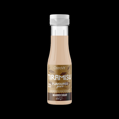OstroVit Tiramisu Flavored Sauce | Vegan Friendly - Zero Calorie