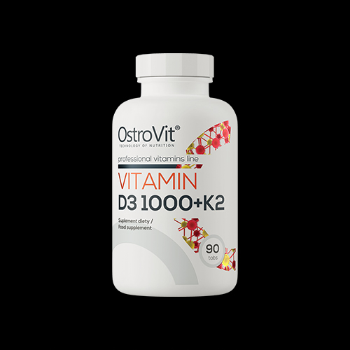 OstroVit Vitamin D3 1000 IU + K2 50 mcg