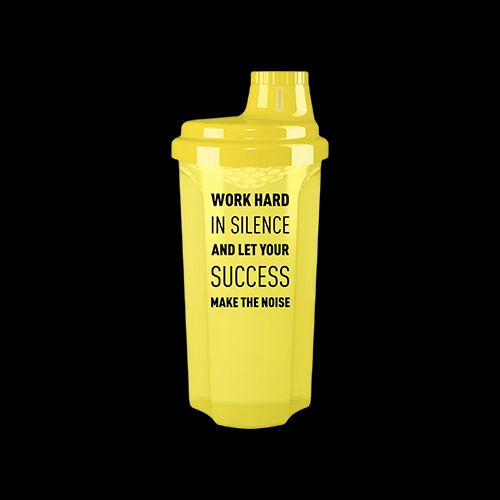 Dorian Yates Nutrition DY Shaker Yellow | Work Hard in Silence - Yellow