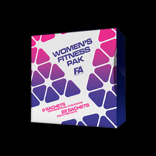 FA Nutrition Women's Fitness Pak | Complete Multivitamin Formula for Menstrual Cycle Days