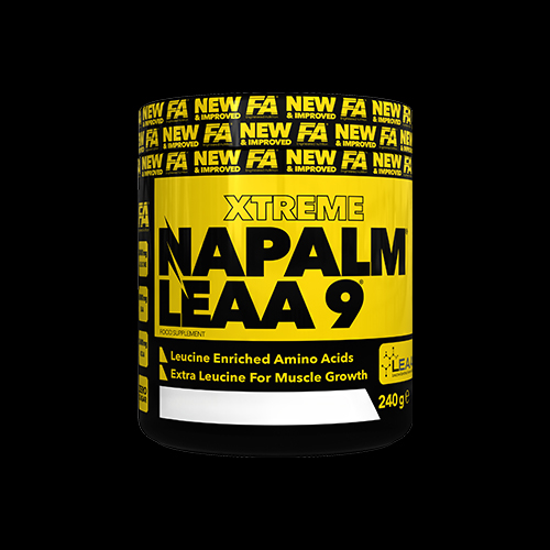FA Nutrition Xtreme Napalm LEAA 9 | Leucine Enriched Essential Amino Acids