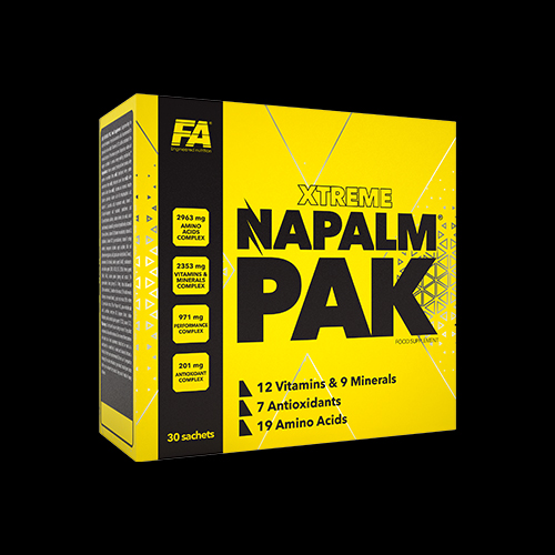 FA Nutrition Xtreme Napalm Pak | Complete Vitamins, Minerals and Antioxidant Formula