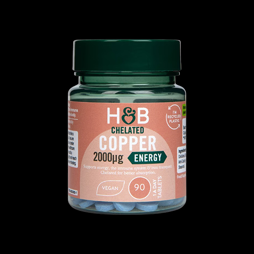 Holland And Barrett Chelated Copper 2 mg