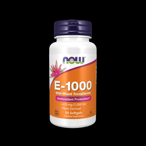 NOW Vitamin E 1000 Mixed Tocopherols
