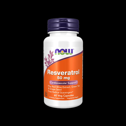 NOW Natural Resveratrol 50mg