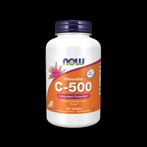 NOW Vitamin C-500 Chewable Orange