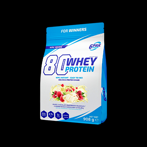 6PAK Nutrition 80 Whey Protein | WPC Instant