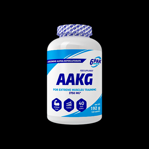 6PAK Nutrition AAKG Caps 1000 mg