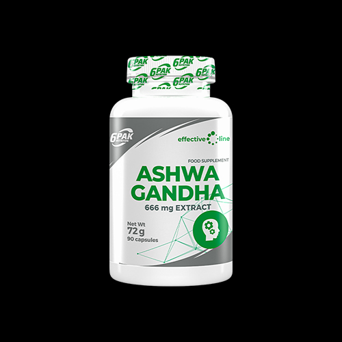 6PAK Nutrition Ashwagandha 666 mg
