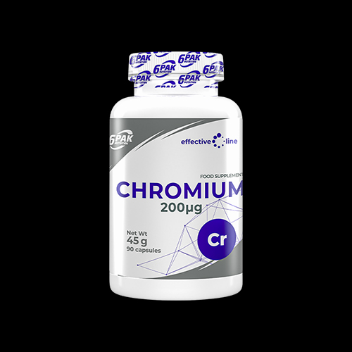 6PAK Nutrition Chromium 200 mcg