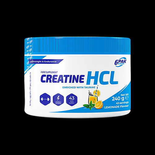 6PAK Nutrition Creatine HCL Powder