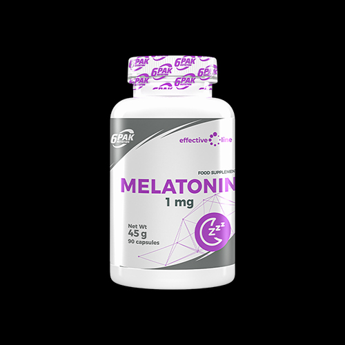 6PAK Nutrition Melatonin 1 mg