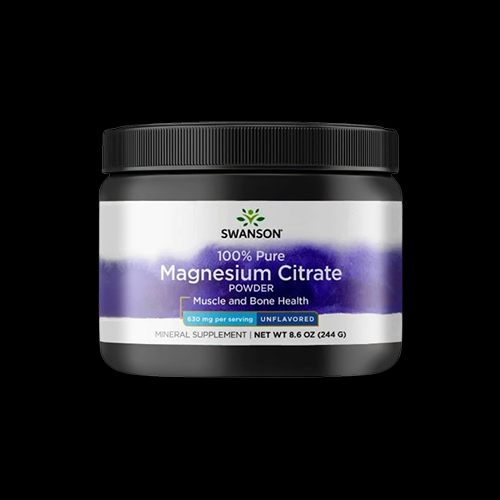 Swanson Magnesium Citrate Powder - 100% Pure