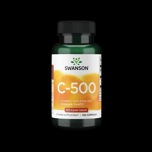 Swanson Vitamin C 500 with Rose Hips