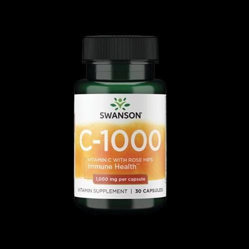 Swanson Vitamin C-1000 with Rose Hips