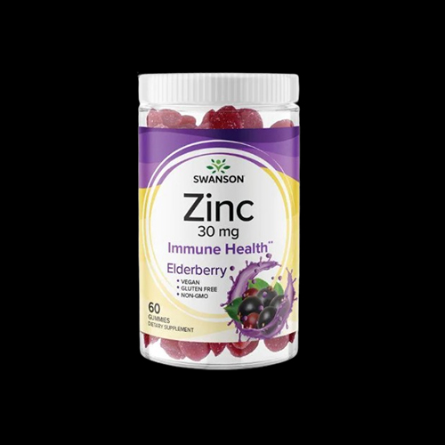 Swanson Zinc Gummies - Elderberry