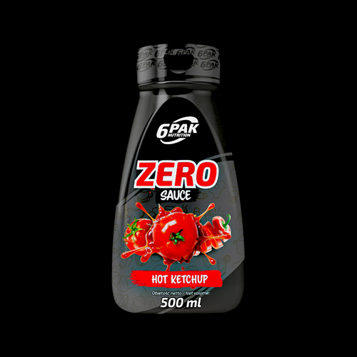 6PAK Nutrition Sauce Zero - Hot Ketchup