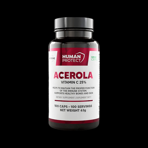 Human Protect Acerola 500 mg | Natural Source of Vitamin C