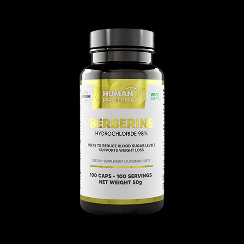Human Protect Berberine HCl 400 mg 98% | with Piperine