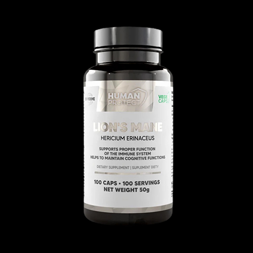 Human Protect Lion's Mane 400 mg | with 20% Beta-Glucans