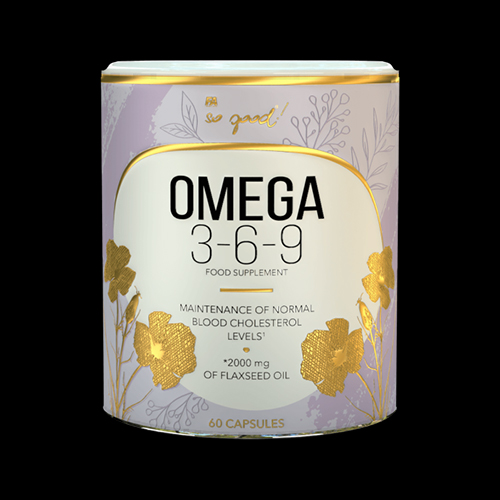FA Nutrition Omega 3-6-9 Flax Oil 1000 mg | So Good! Series