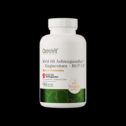 OstroVit KSM-66 Ashwagandha® + Magnesium + B6 P-5-P