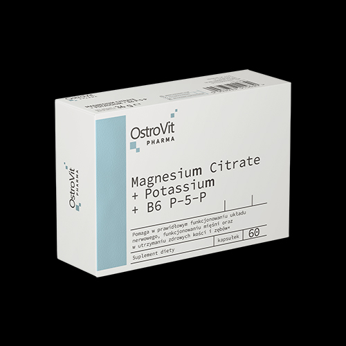 OstroVit Magnesium Citrate + Potassium + B6 P-5-P Blisters