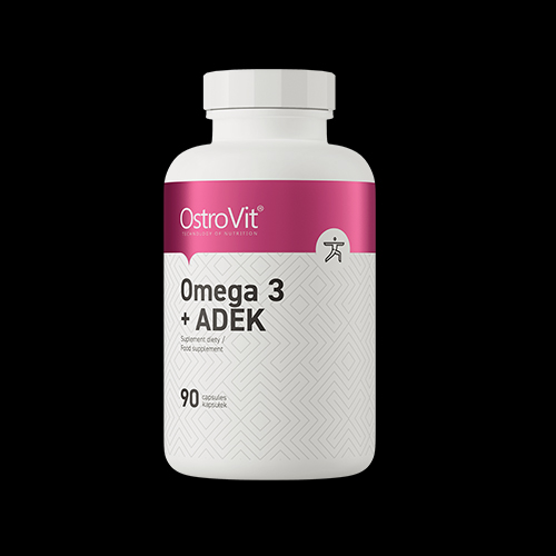 OstroVit Omega 3 plus ADEK - Vitamin A + D + E + K