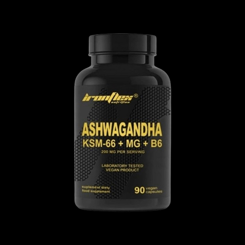 IronFlex Nutrition Ashwagandha KSM-66+MG+B6