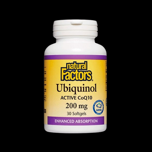 Natural Factors Ubiquinol Active Coenzyme Q10 - 200 mg