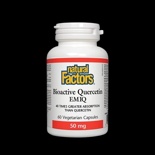 Natural Factors Bioactive Quercetin EMIQ 50 mg