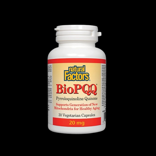 Natural Factors BioPQQ® Pyrroloquinoline quinone 20 mg