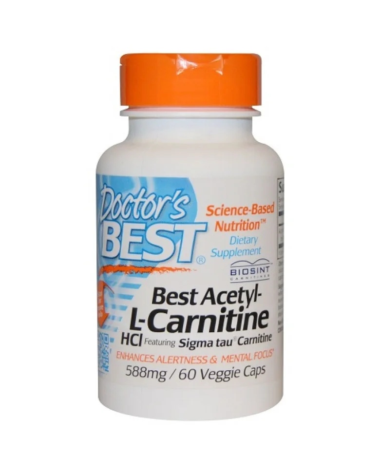 Doctors Best Acetyl L-Carnitine 588 mg / 60 capsules