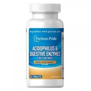 Puritan\s Pride ACIDOPHILUS & Digestive Enzymes 60tabs