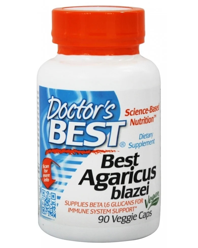 Doctors Best Agaricus Blazei 40% 400 mg / 90 capsules