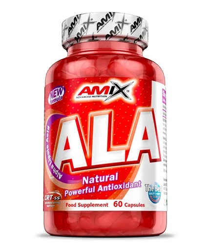 Amix Nutrition ALA /Alpha Lipoic Acid/ 60 capsules