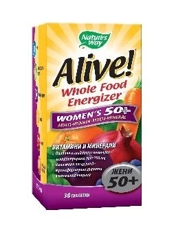 Natures Way Alaive Multivitamins for Women 50 + 30 tablets