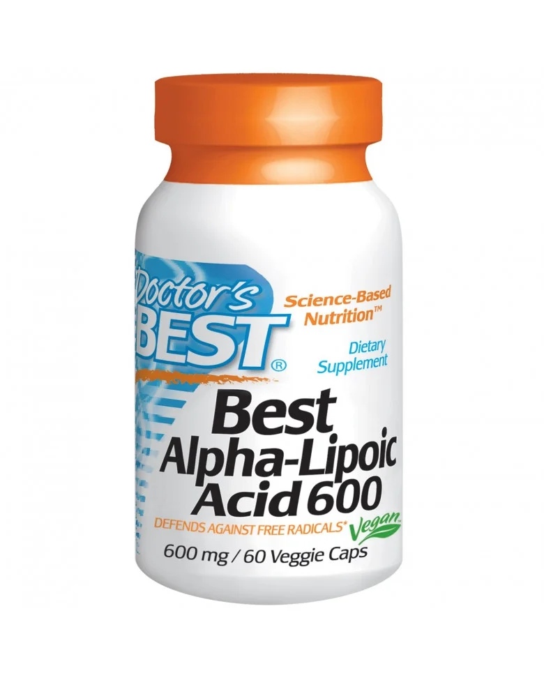 Doctors Best Alpha Lipoic Acid 600 mg / 60 capsules