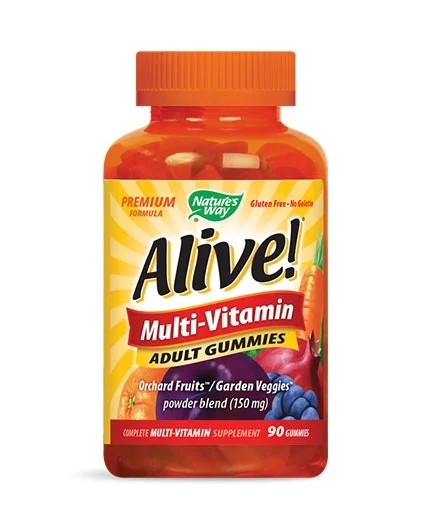Natures Way Alive Multi-Vitamin Adult Gummies 150 mg / 90 jelly tablets