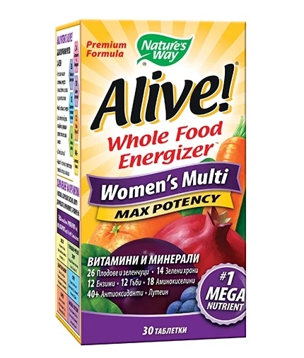Natures Way Alive!® Women\s Max Potency / 30 tablets