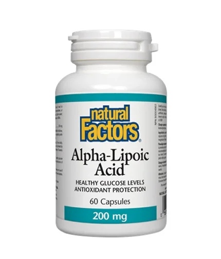Natural Factors Alpha Lipoic Acid 200 mg