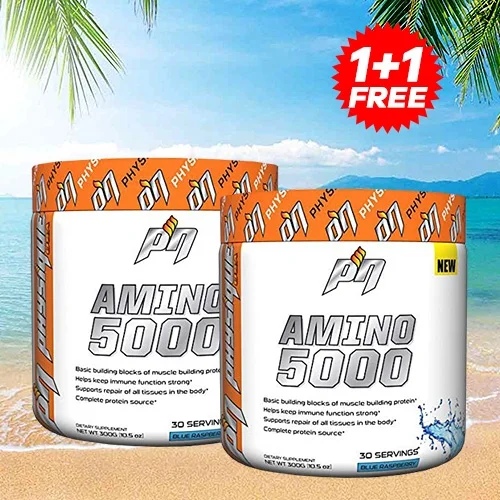 Physique Nutrition Amino 5000 1+1 FREE Stack