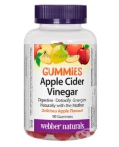 Webber Naturals Apple Cider Vinegar - 90 Gummies