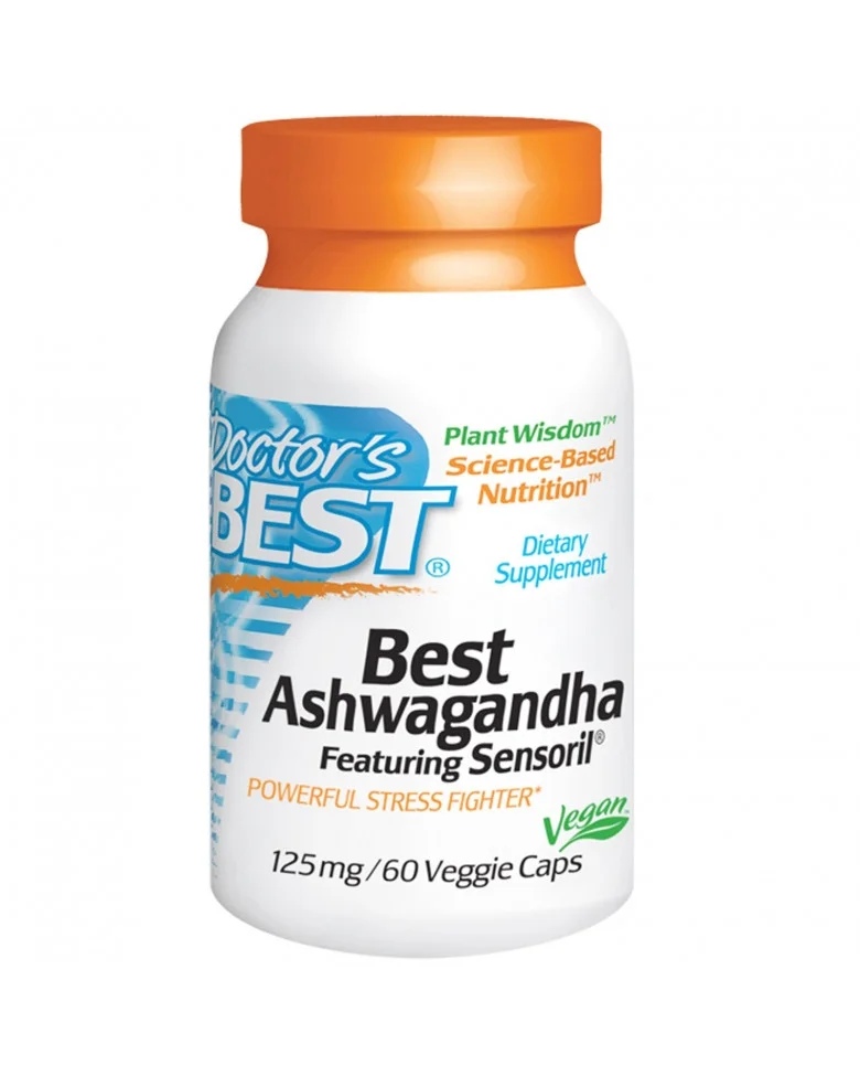 Doctors Best Ashwagandha 125 mg / 60 capsules
