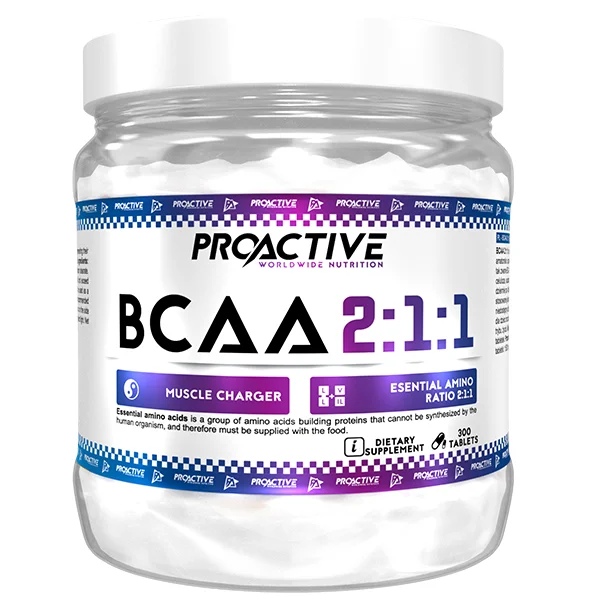 Pro Active BCAA 2:1:1 300 tablets