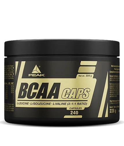 Peak BCAA 240 capsules