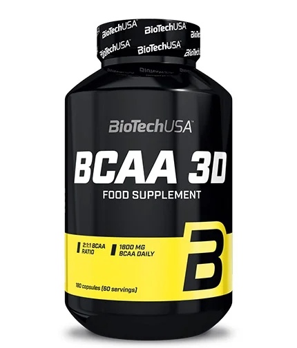 Biotech USA BCAA 3D / 180 capsules
